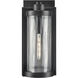 Braselton 1 Light 23.75 inch Powder Coated Black Outdoor Wall Sconce