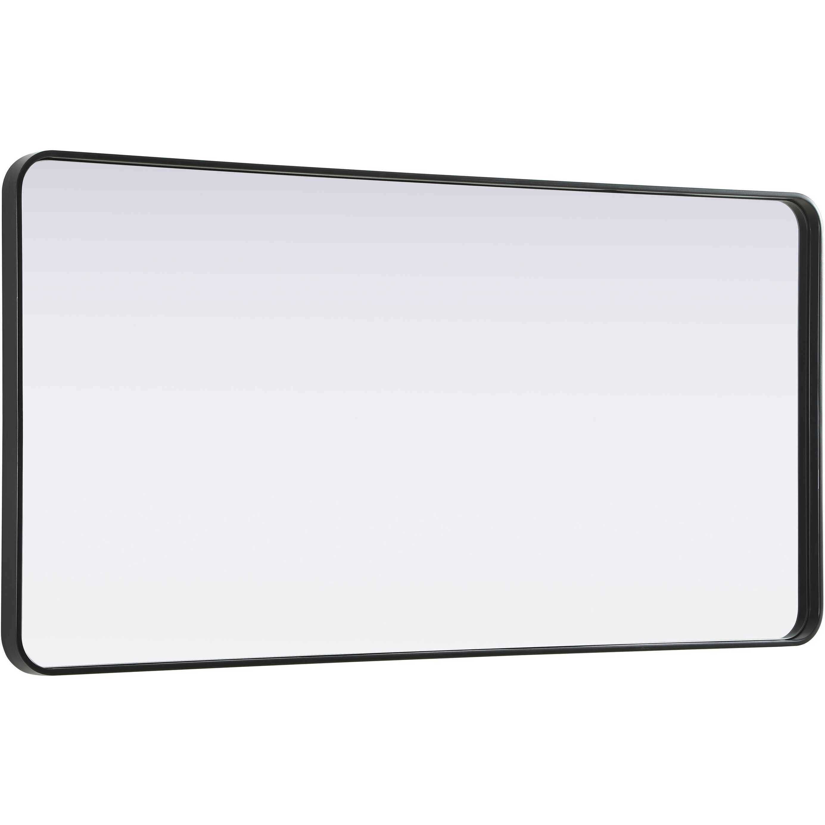 Remy 60 X 30 inch Black Mirror