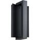Jubilee LED 12.25 inch Matte Black Exterior Wall Sconce