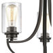Market Square 3 Light 19 inch Oil Rubbed Bronze Chandelier Ceiling Light