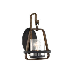 Ryder 1 Light 9 inch Forged Black Wall Sconce Wall Light