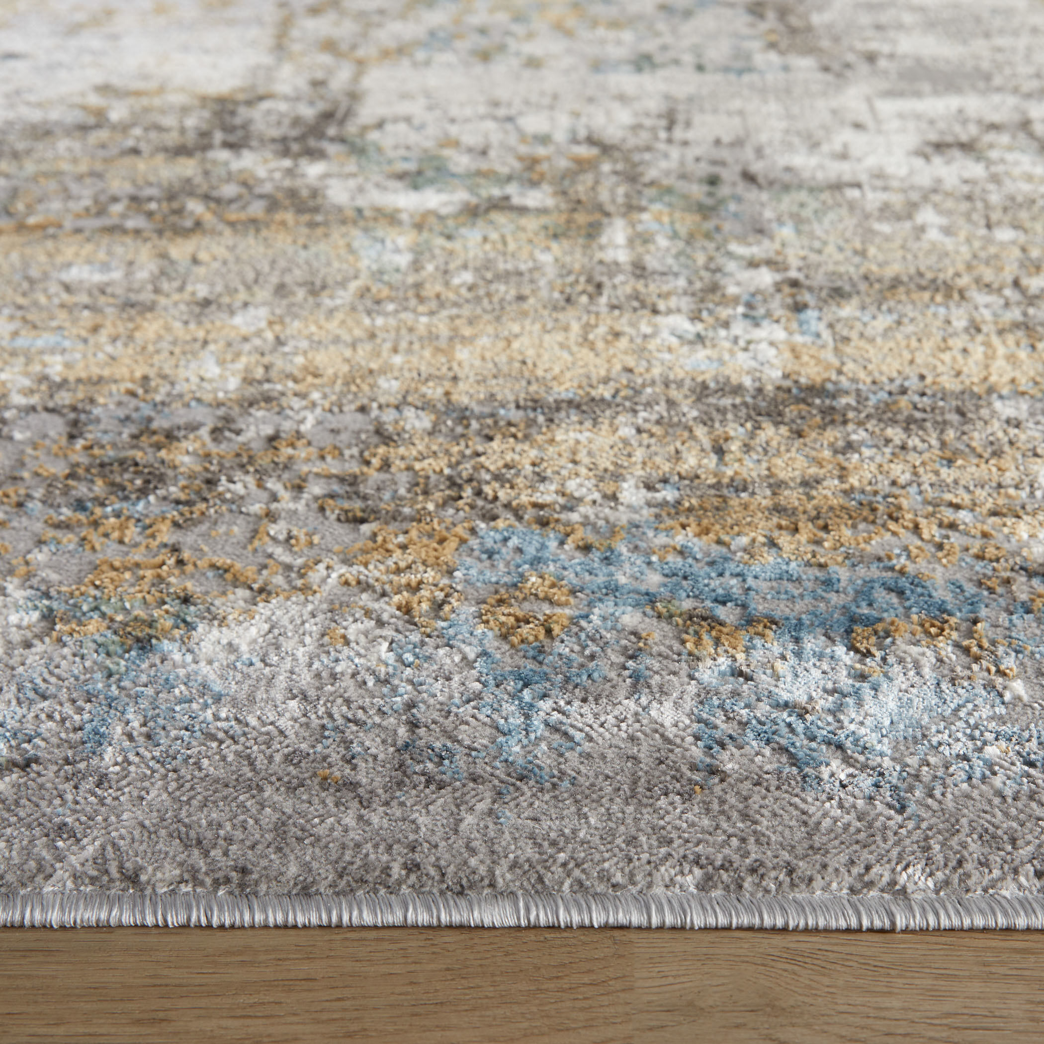 Adara 130 X 94 inch Mineral Tones Rug in 8 x 11