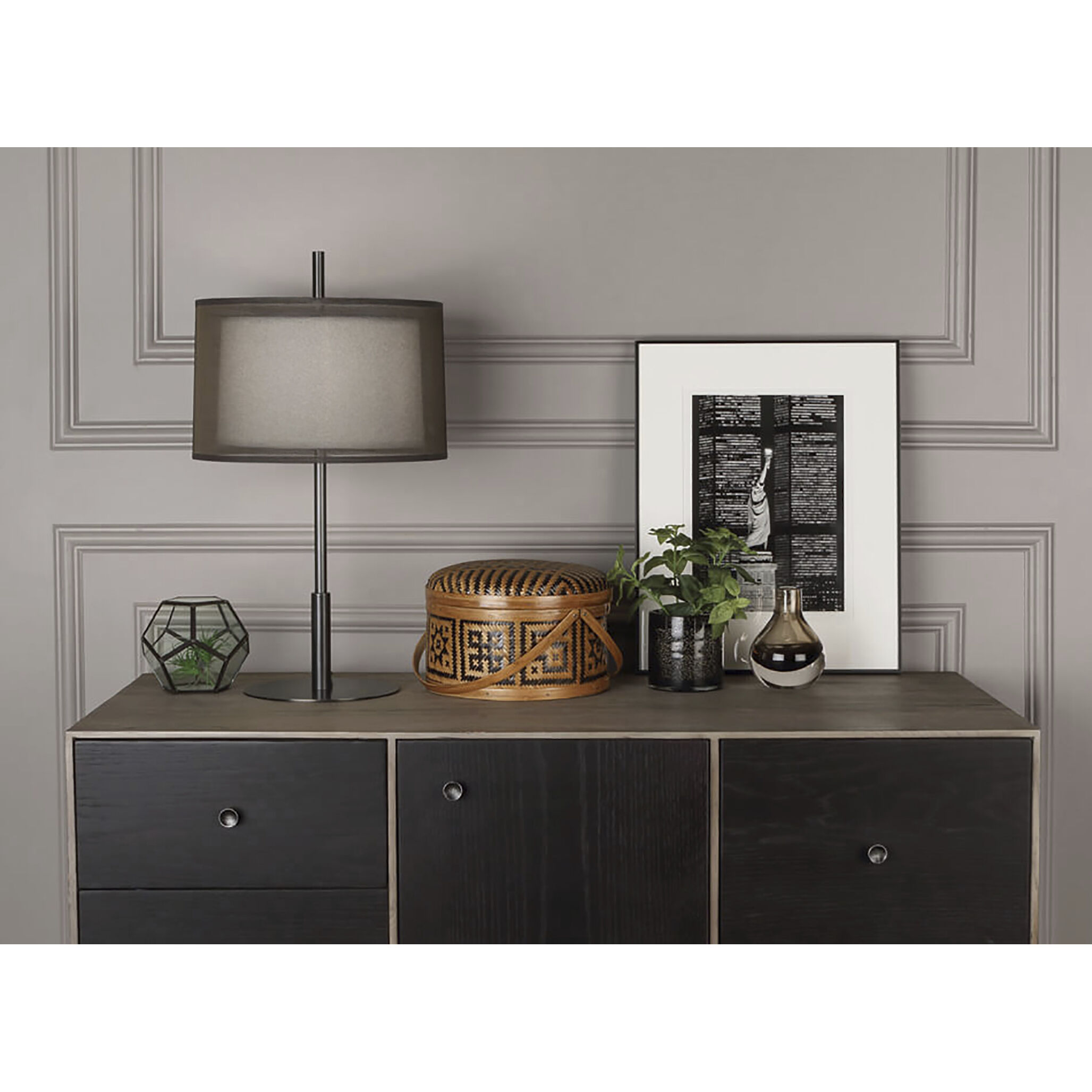 Saturnia 22.75 inch 60.00 watt Deep Patina Bronze Accent Lamp Portable Light