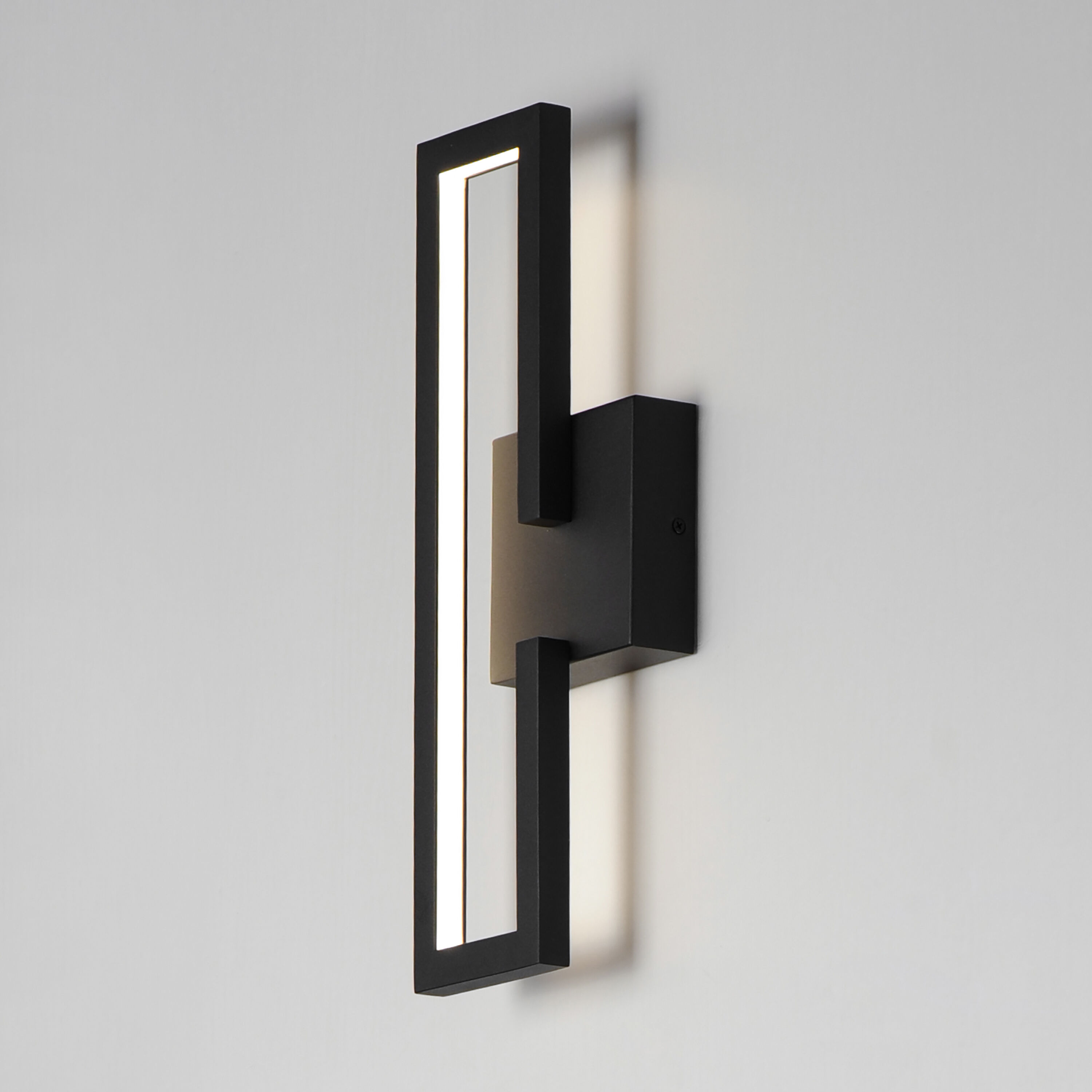 Penrose LED 7 inch Black ADA Wall Sconce Wall Light