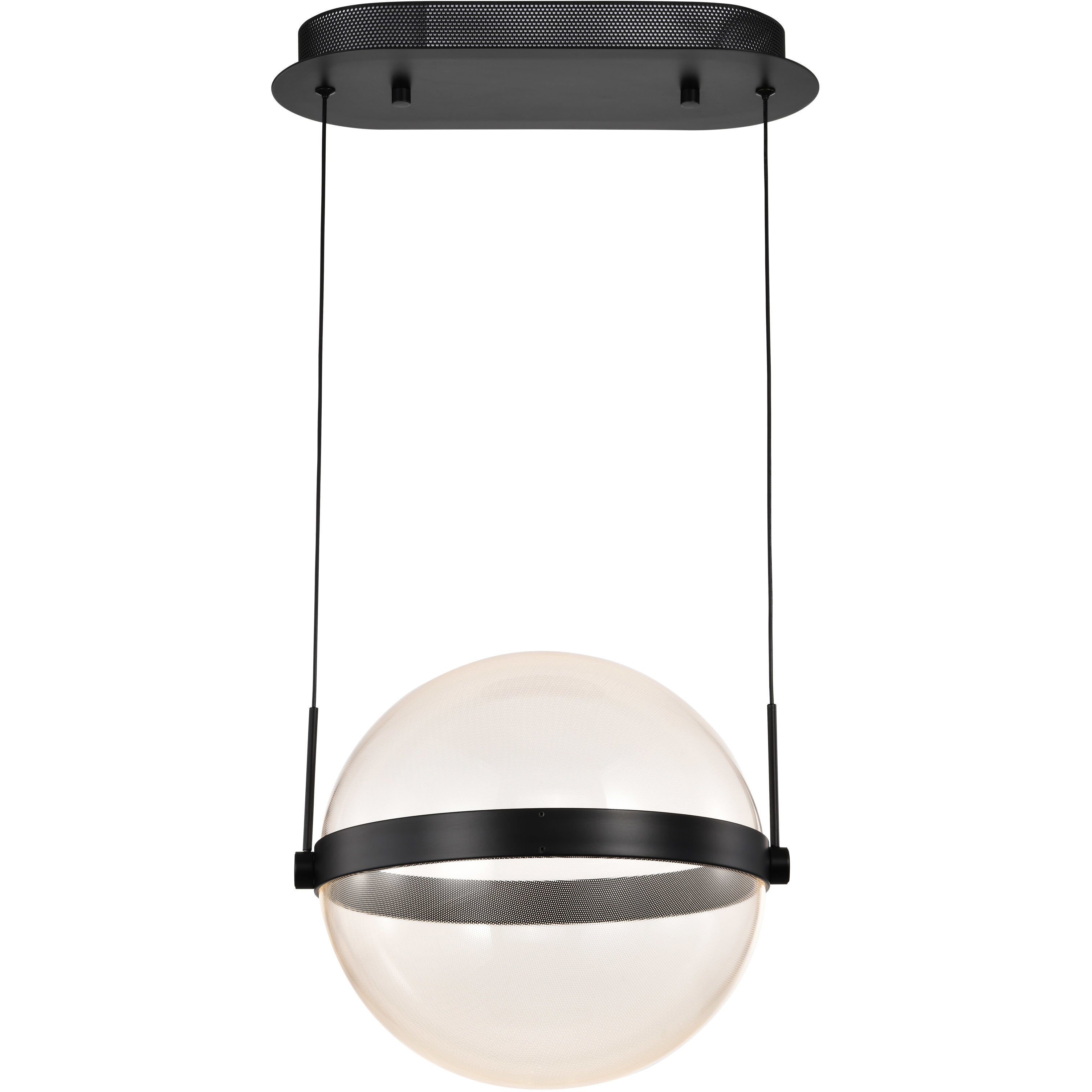 Arvada LED 12.63 inch Matte Black Pendant Ceiling Light