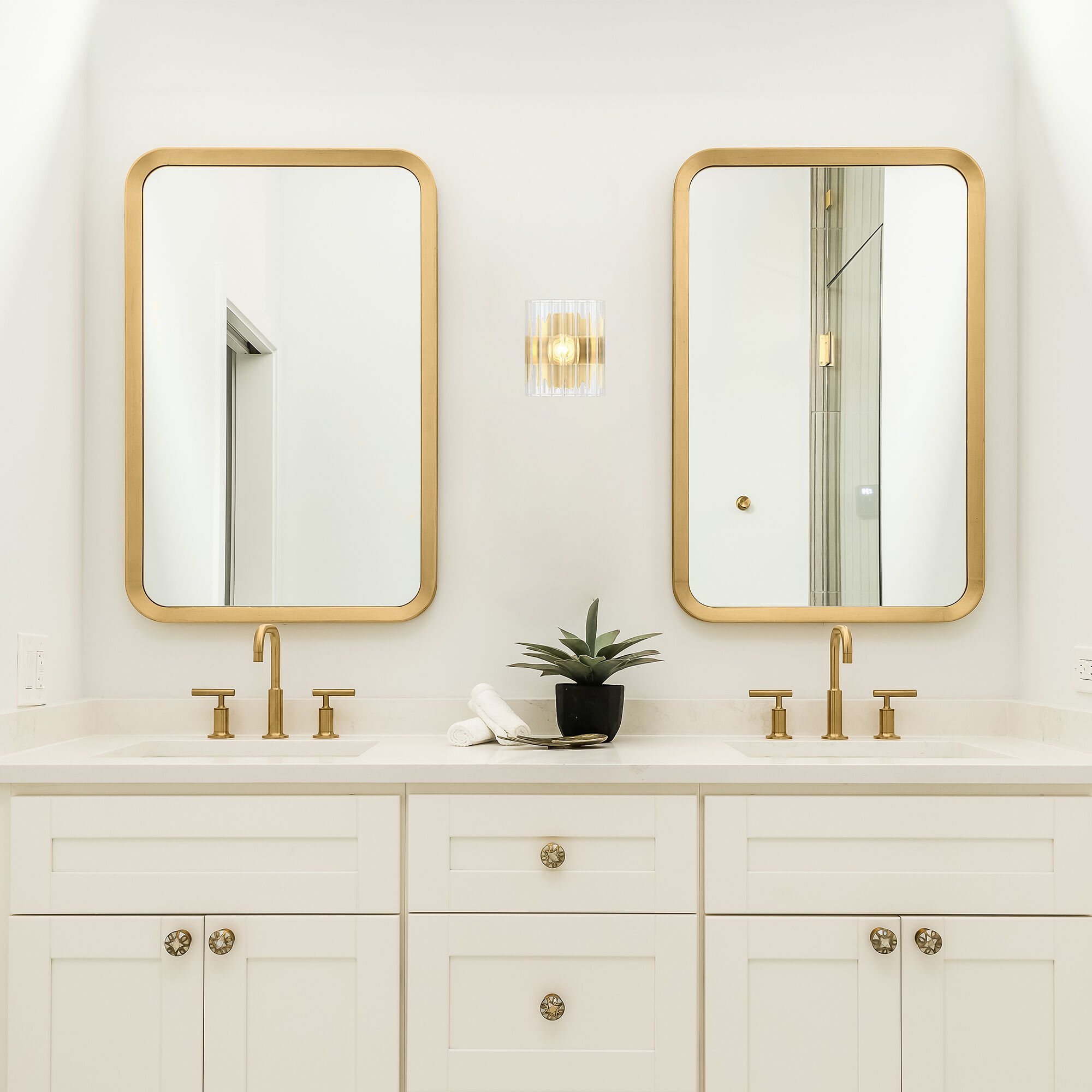 Aries 1 Light 5 inch Brushed Gold Wall Sconce Wall Light