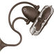 Atlas Melody 20 inch Textured Bronze Oscillating Wall Fan