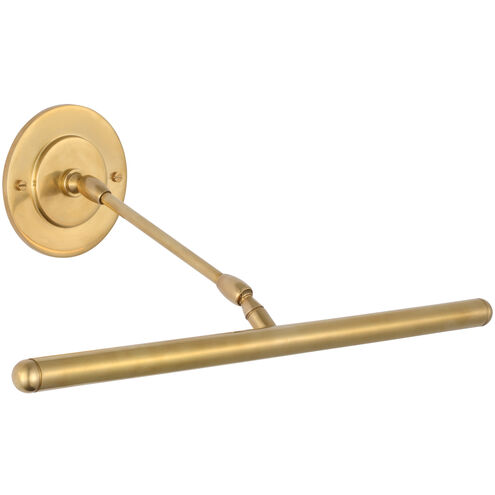 Amber Lewis Emery 12 watt 18 inch Hand-Rubbed Antique Brass Picture Light Wall Light