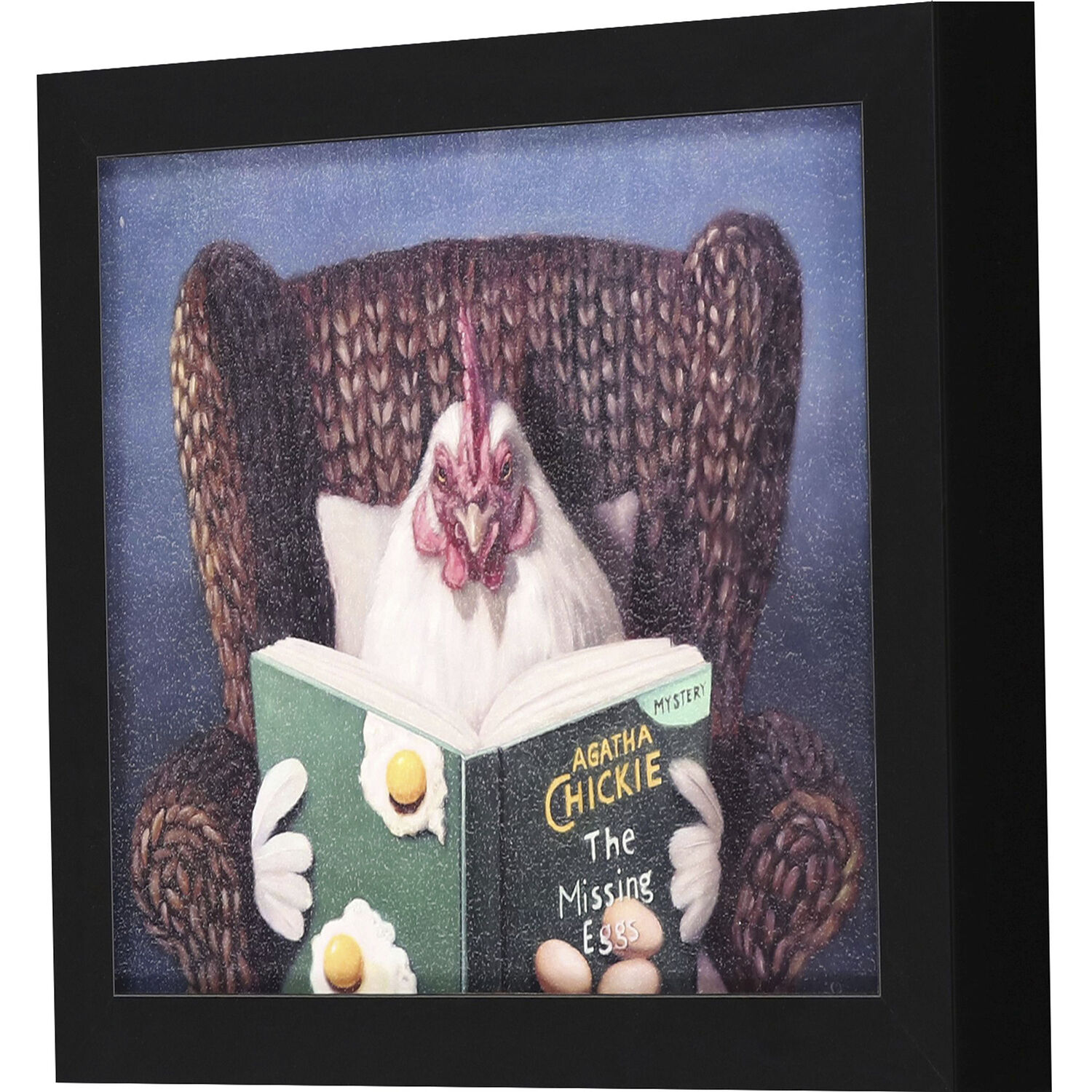 Animals 11 X 9 inch Non-Glass Framed Art, Propac