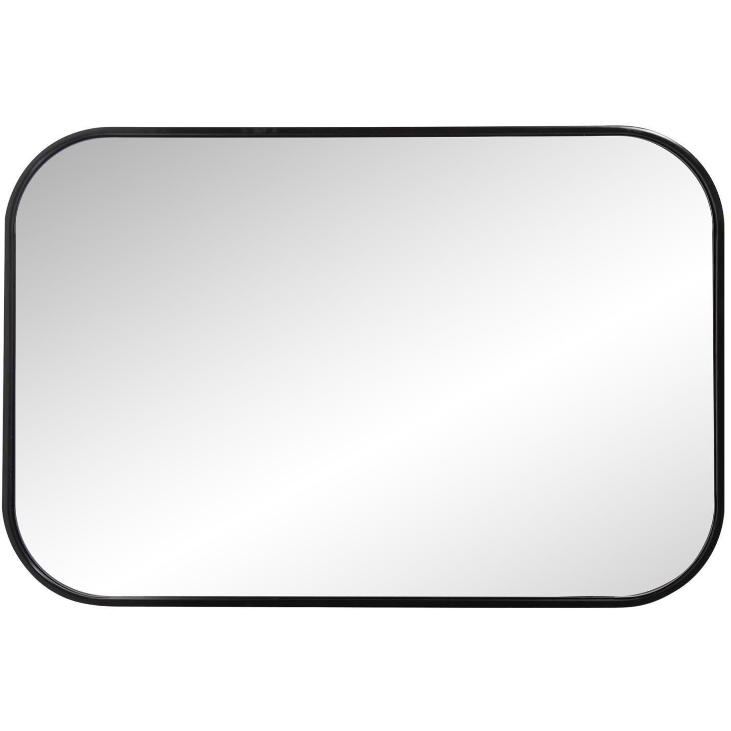 Milo 36 X 24 inch Black Mirror