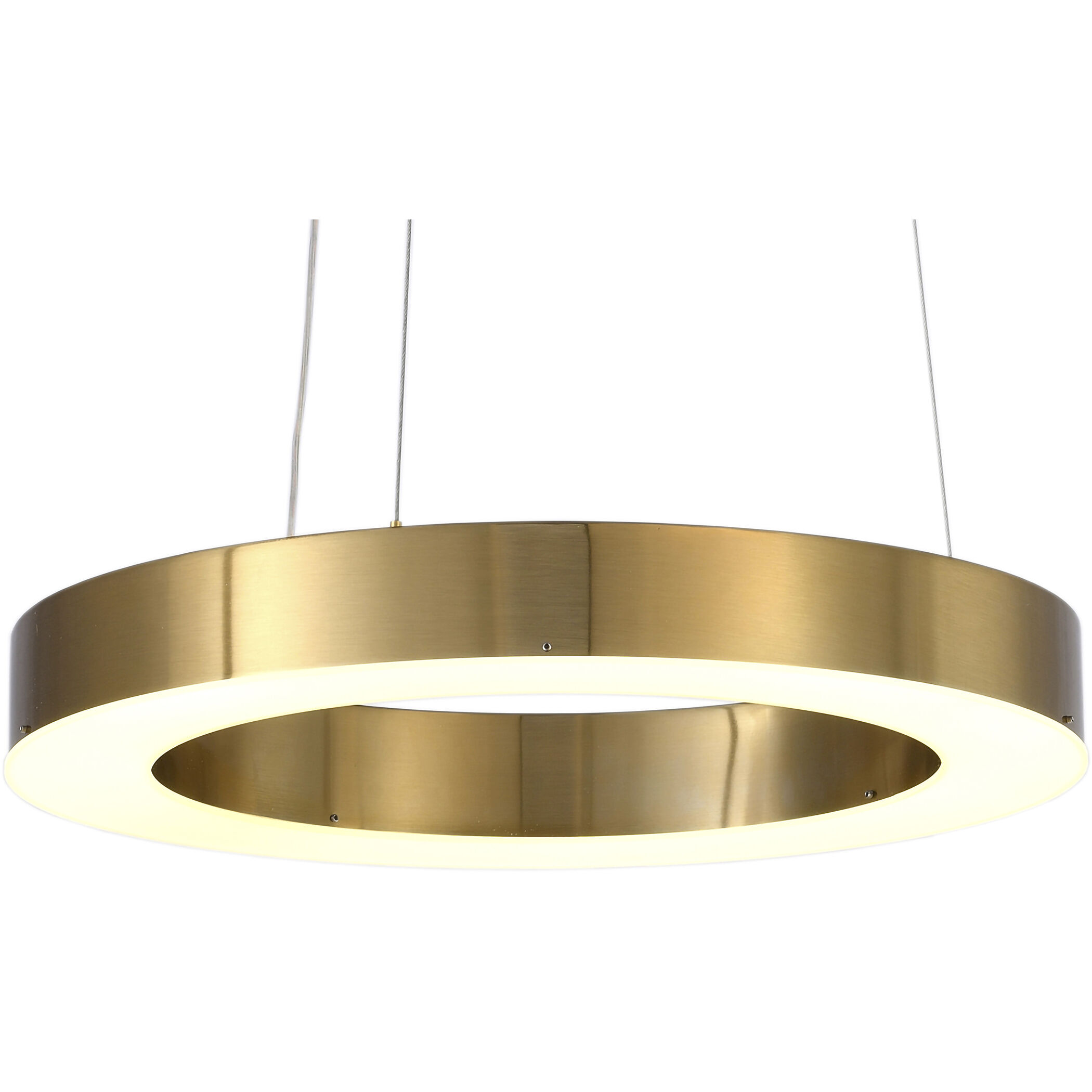 Canada LED 31.5 inch Gold Chandelier Ceiling Light