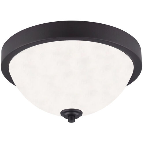 Madison 2 Light 13 inch Oil Rubbed Bronze Flush Mount Ceiling Light