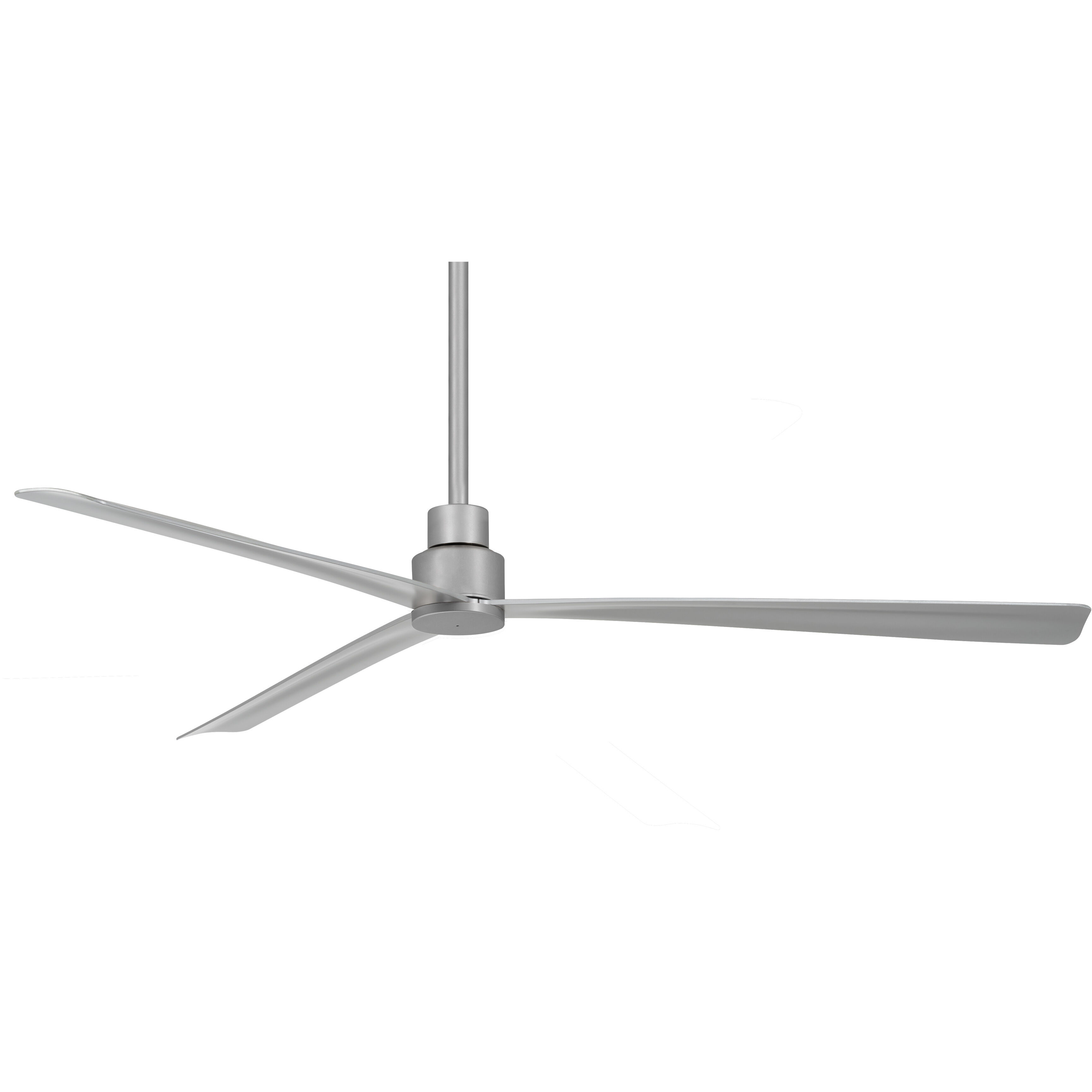 Simple 65 65 inch Silver Ceiling Fan, Outdoor