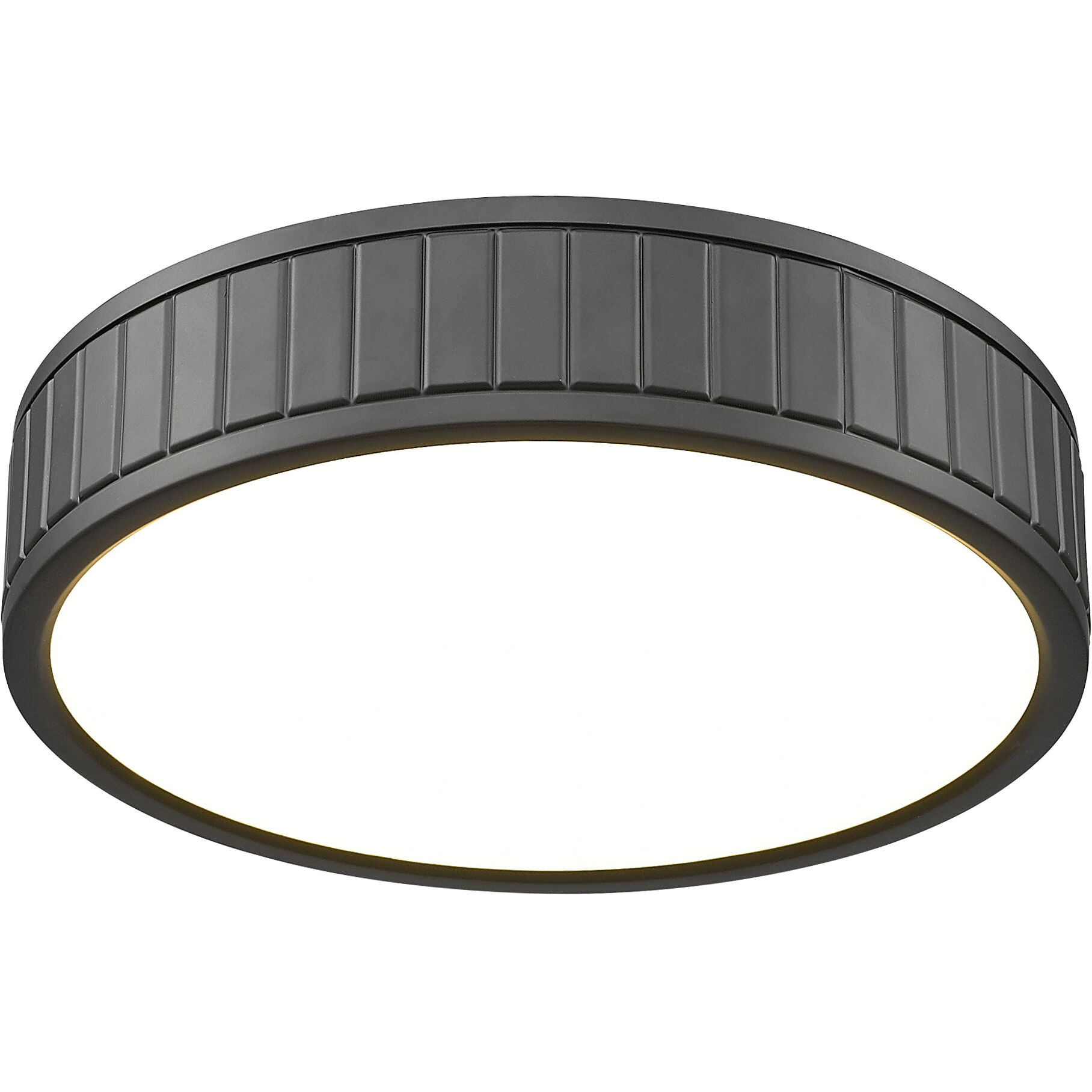 Madison LED 12.5 inch Matte Black Flush Mount Ceiling Light