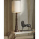 Malayan 39.5 inch 150 watt Natural Table Lamp Portable Light, Phyllis Morris Collection