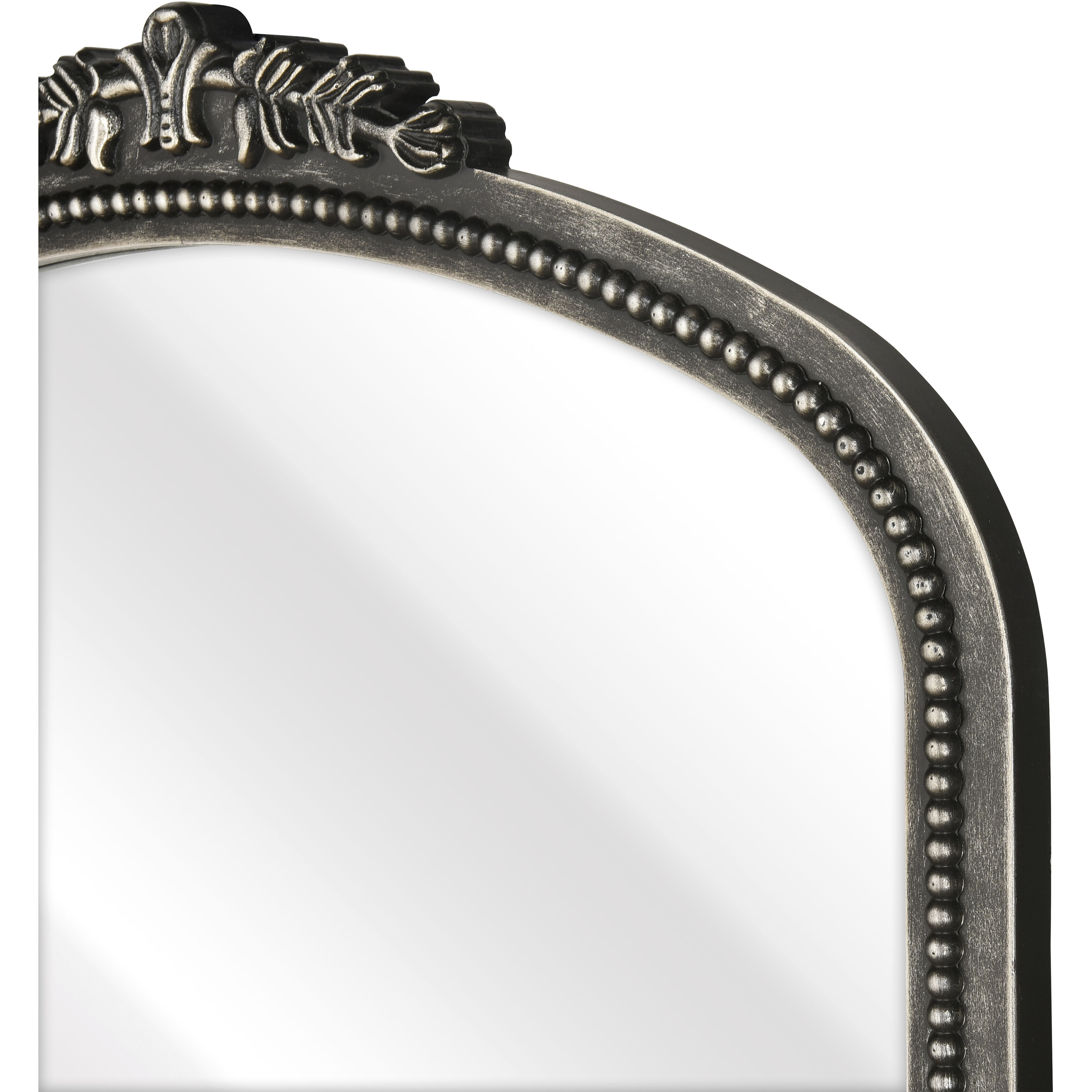 Lise 35.5 X 27 inch Aged Black with Mirror Wall Mirror