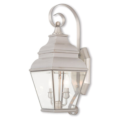 Exeter 2 Light 8.00 inch Outdoor Wall Light