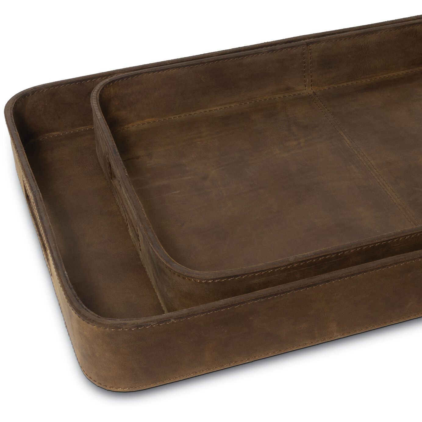 Derby Brown Serving Tray, Rectangle