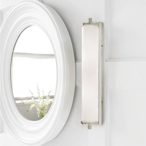 Thomas O'Brien Calliope2 2 Light 4 inch Polished Nickel Bath Light Wall Light