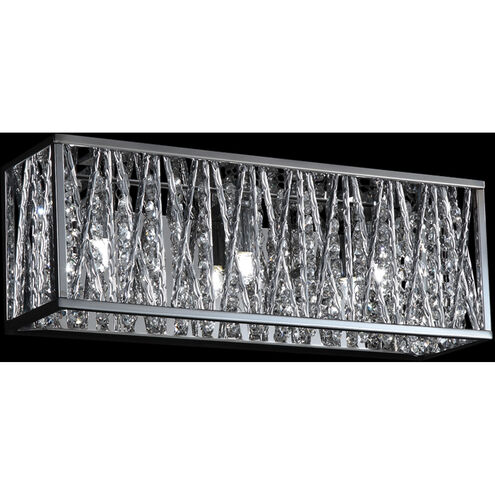 Terra 3 Light 16.25 inch Chrome Vanity Wall Light in G9