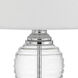 Eden 23.5 inch 150.00 watt Chrome Table Lamp Portable Light