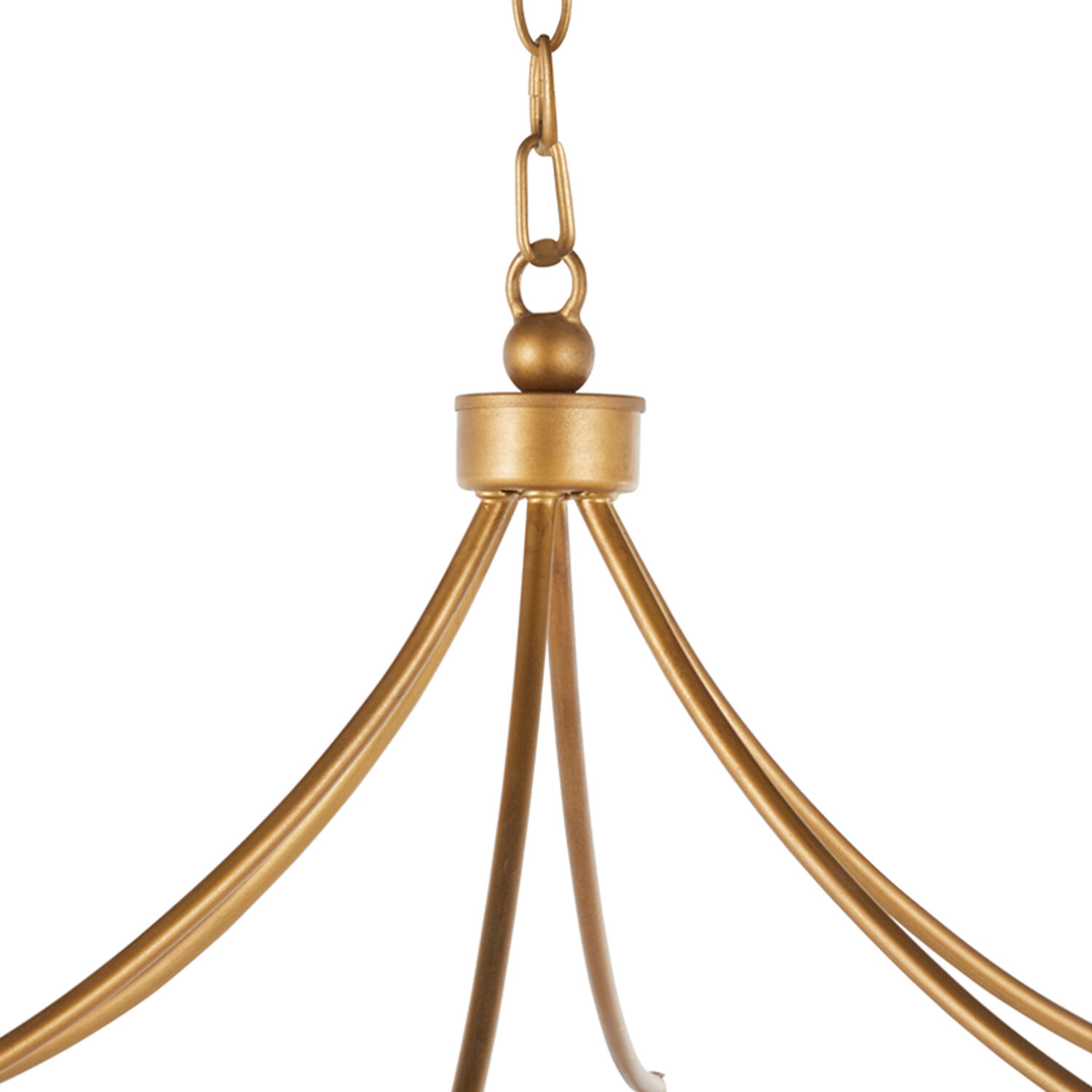 Cansa 6 Light 32 inch Clean Antique Gold Chandelier Ceiling Light