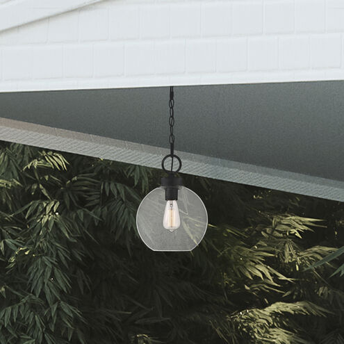 Barre 1 Light 10 inch Grey Ash Outdoor Hanging Lantern