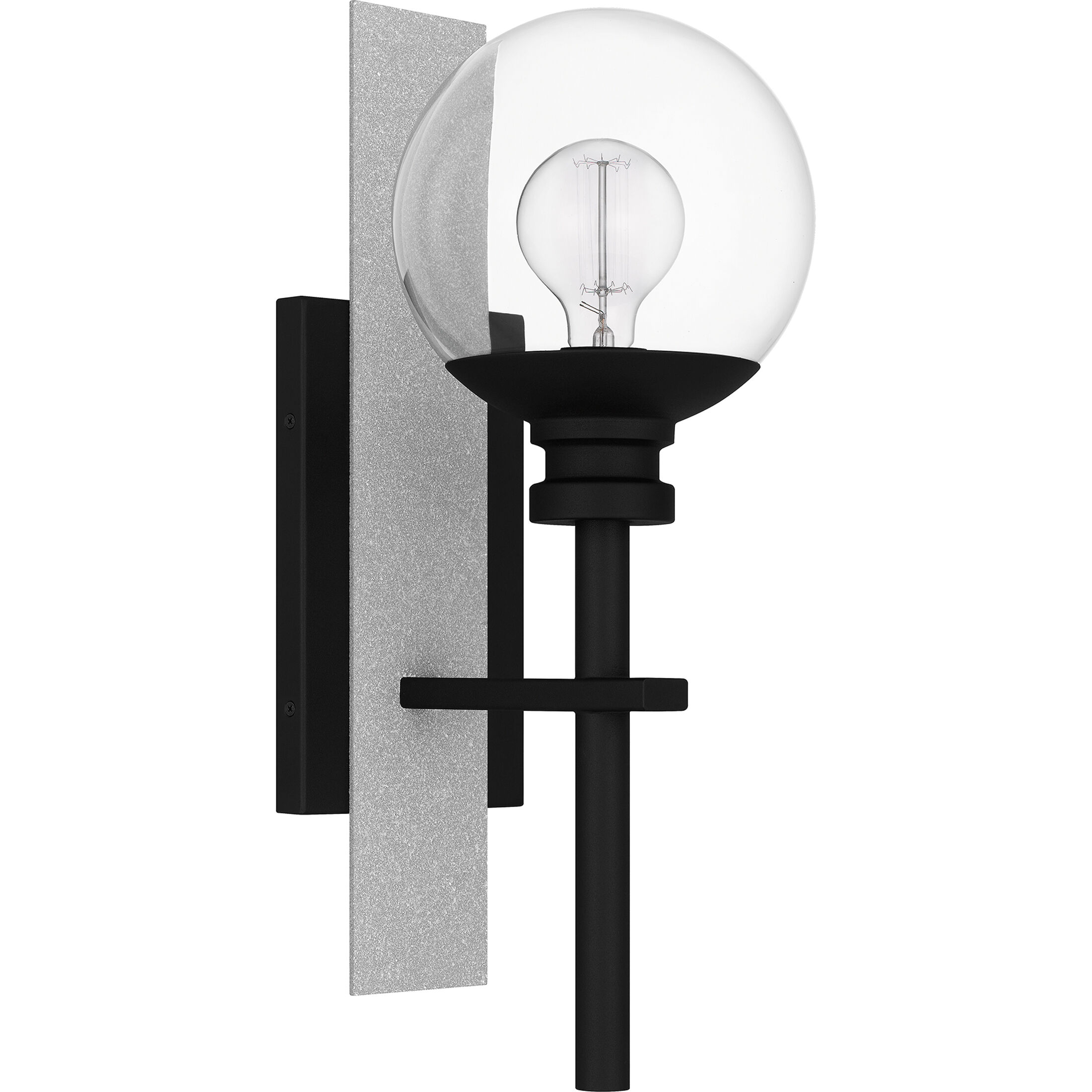 Gladstone 1 Light 21 inch Earth Black Outdoor Wall Lantern