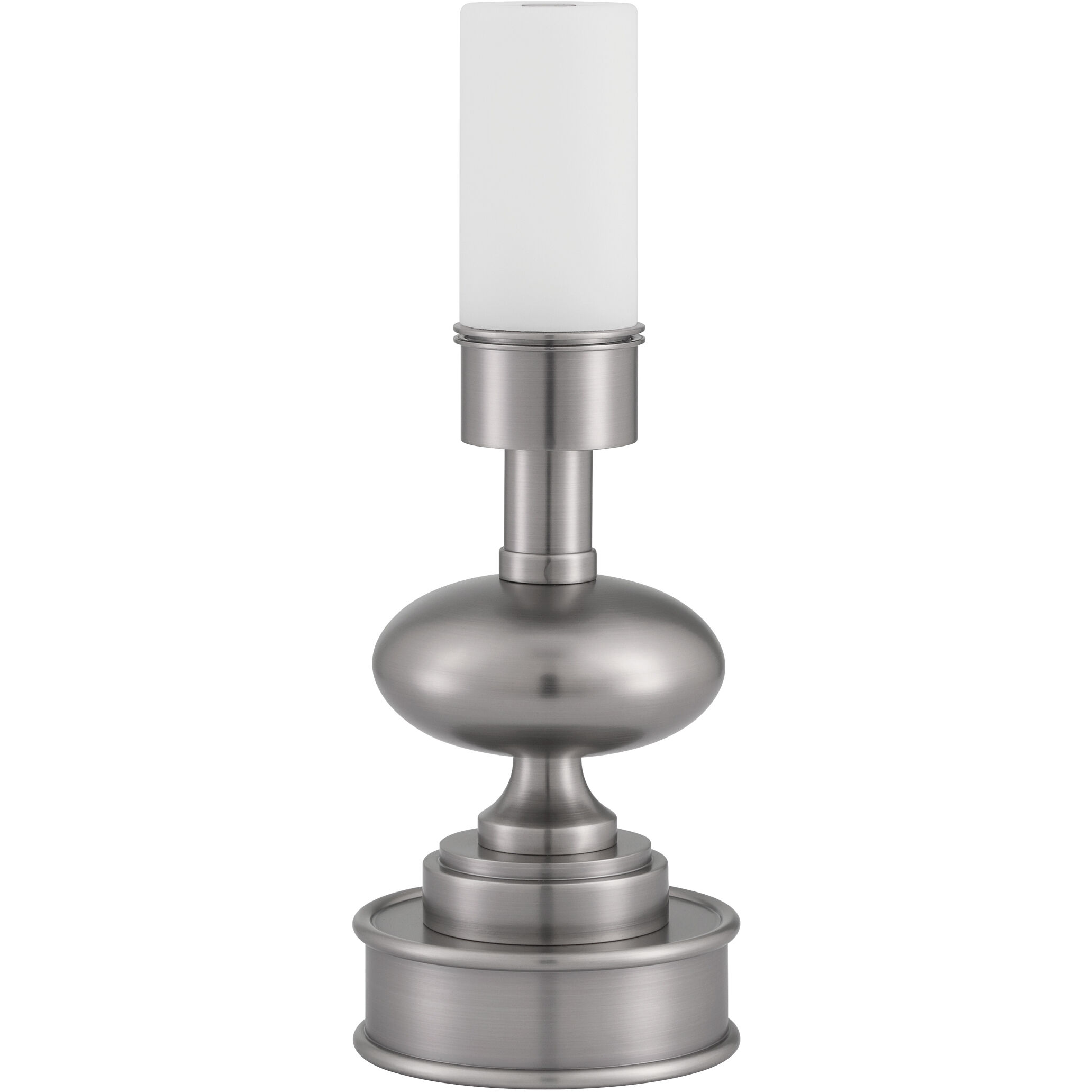 Galavant 12 inch 2.8 watt Brushed Nickel Cordless Table Lamp Portable Light