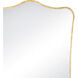 Lyrical 44 X 28 inch Gold Leaf Mirror