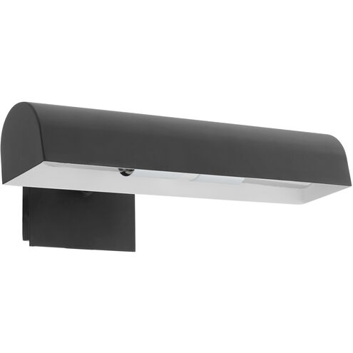 Fort Worth 120 watt 15 inch Matte Black Picture Light Wall Light