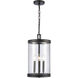 Mendoza Pendant Ceiling Light in Matte Black