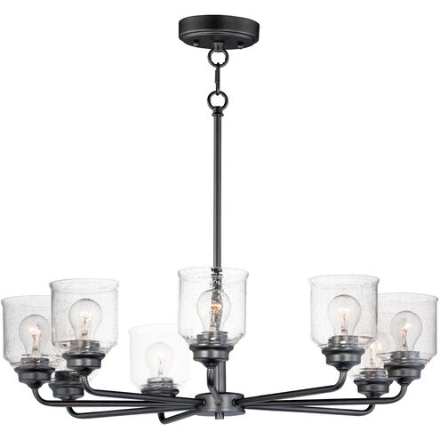 Acadia 8 Light 32 inch Black Chandelier Ceiling Light