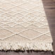 Uttar 144 X 106 inch Light Grey Rug in 9 X 12, Rectangle