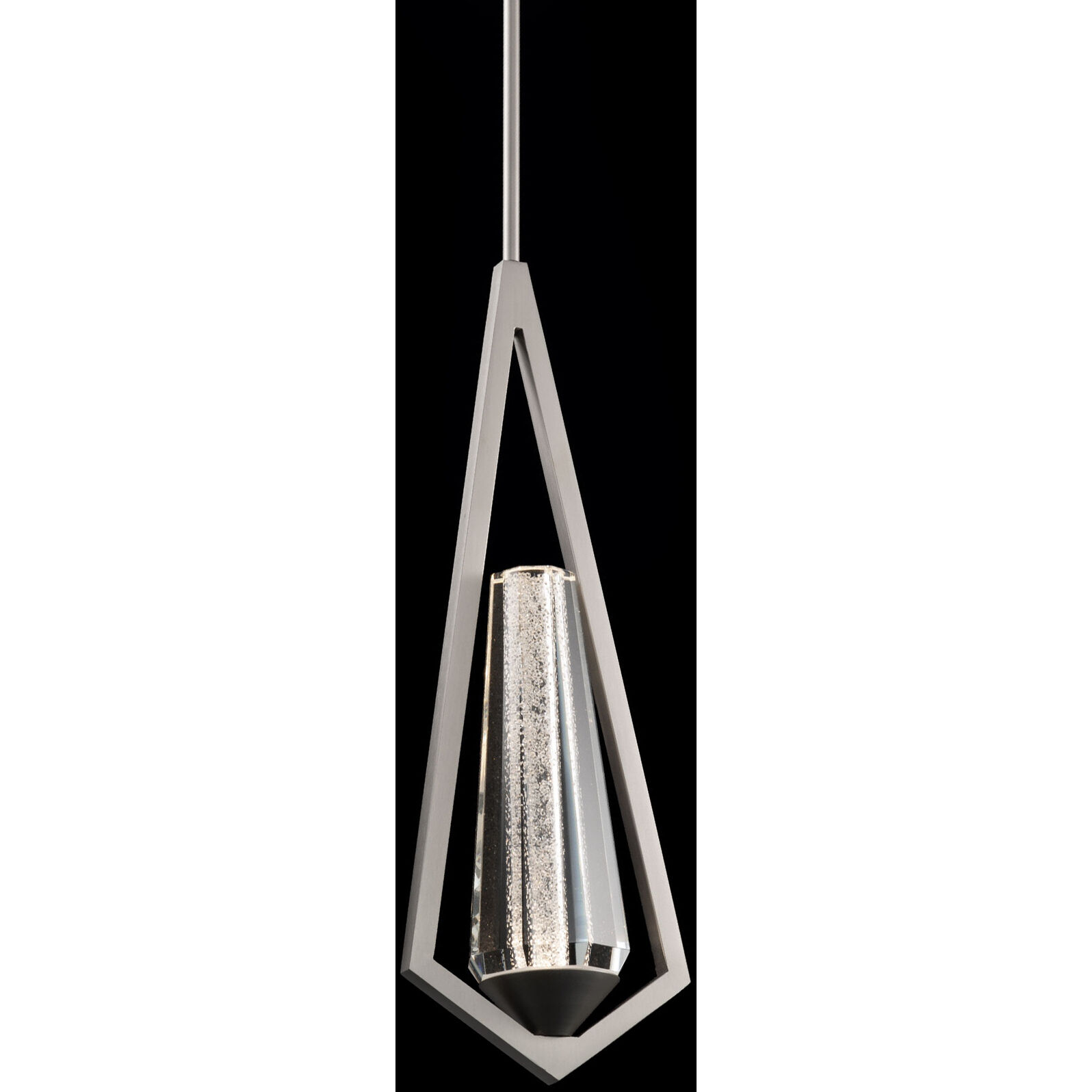 Devotion LED 3 inch Satin Nickel Mini Pendant Ceiling Light, Beyond