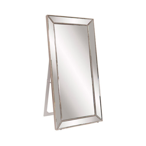 Titus 70 X 30 inch Silver Leaf Floor Mirror