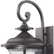 Trinity 2 Light 22 inch Oil Rubbed Bronze Outdoor Sconce, Medium