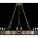 Mirage 12 Light 49.75 inch Bronze Chandelier Ceiling Light