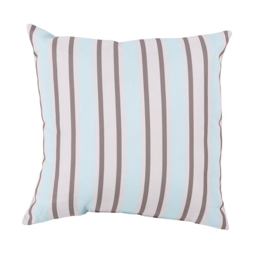 Mobjack Bay 26 X 26 inch Blue and Off-White Outdoor Throw Pillow
