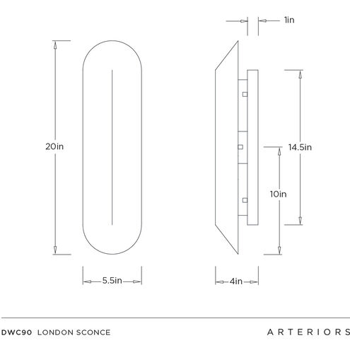 London Sconce Wall Light