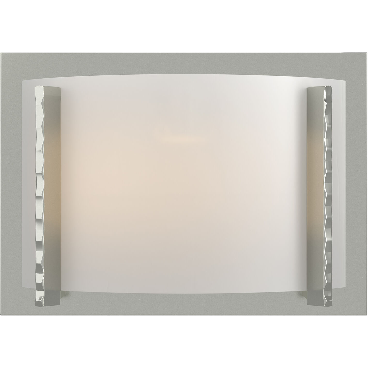 Forged Vertical Bars 1 Light 12.5 inch Sterling ADA Sconce Wall Light