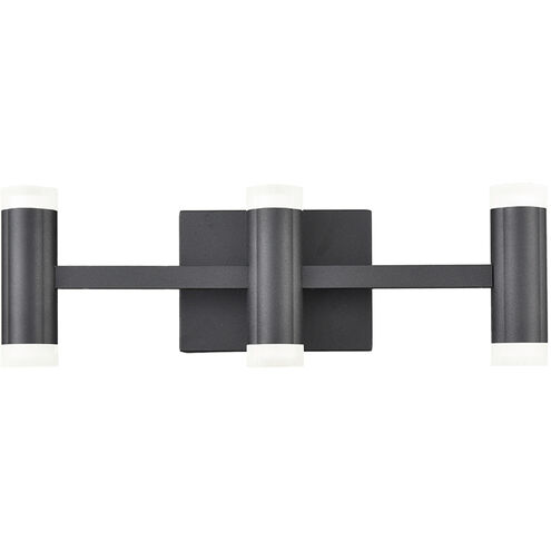 Brazen LED 19.5 inch Black Bath Vanity Wall Light