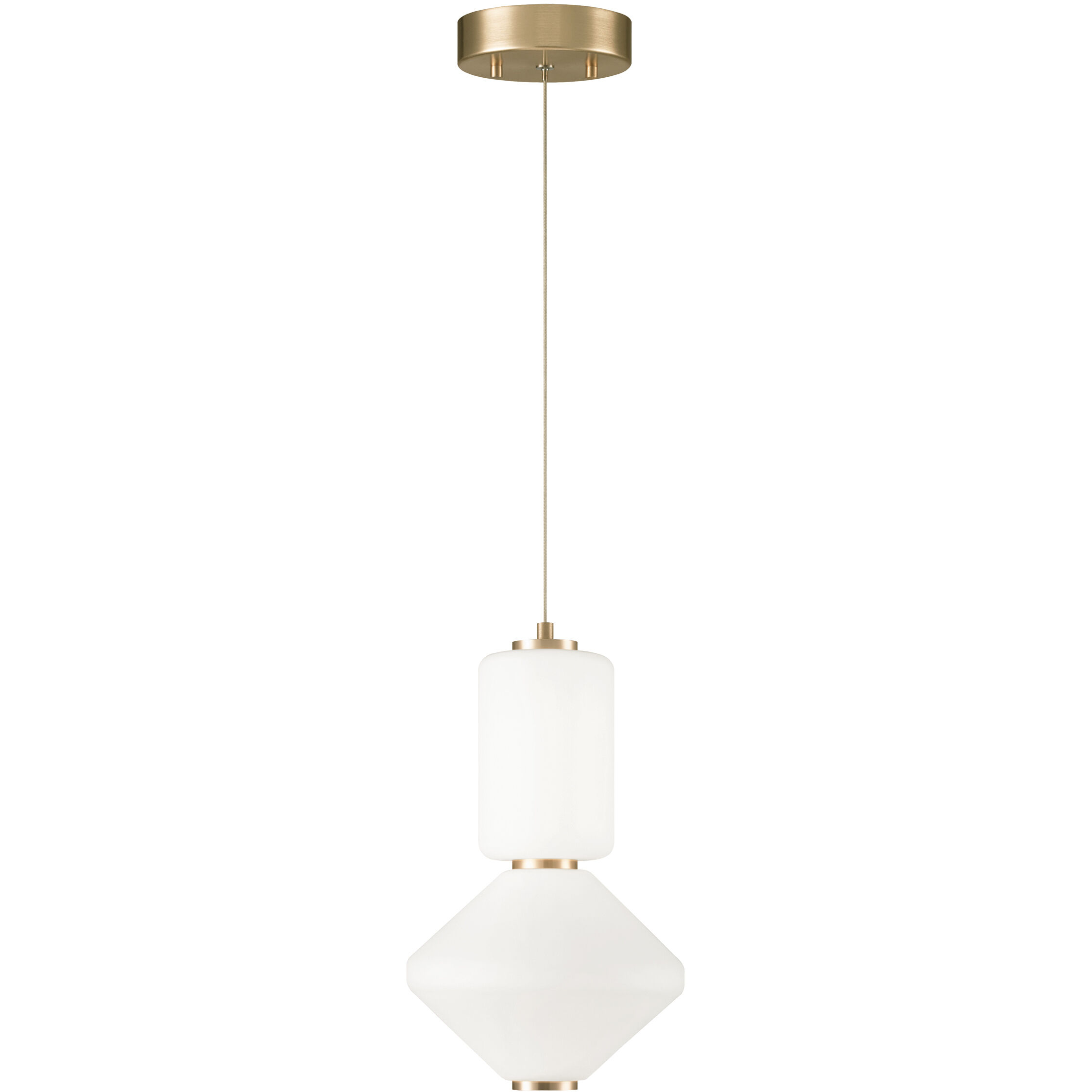 Dango LED 8 inch Oxidized Gold Pendant Ceiling Light