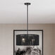 Acordia 3 Light 18 inch Black Pendant Chandelier Ceiling Light