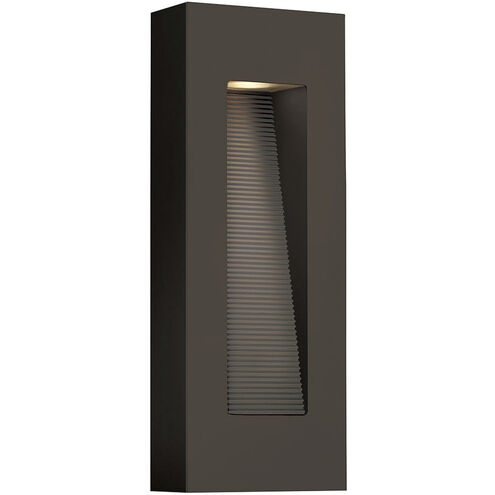 Luna Outdoor Wall Mount Lantern in Bronze, Non-LED, Small