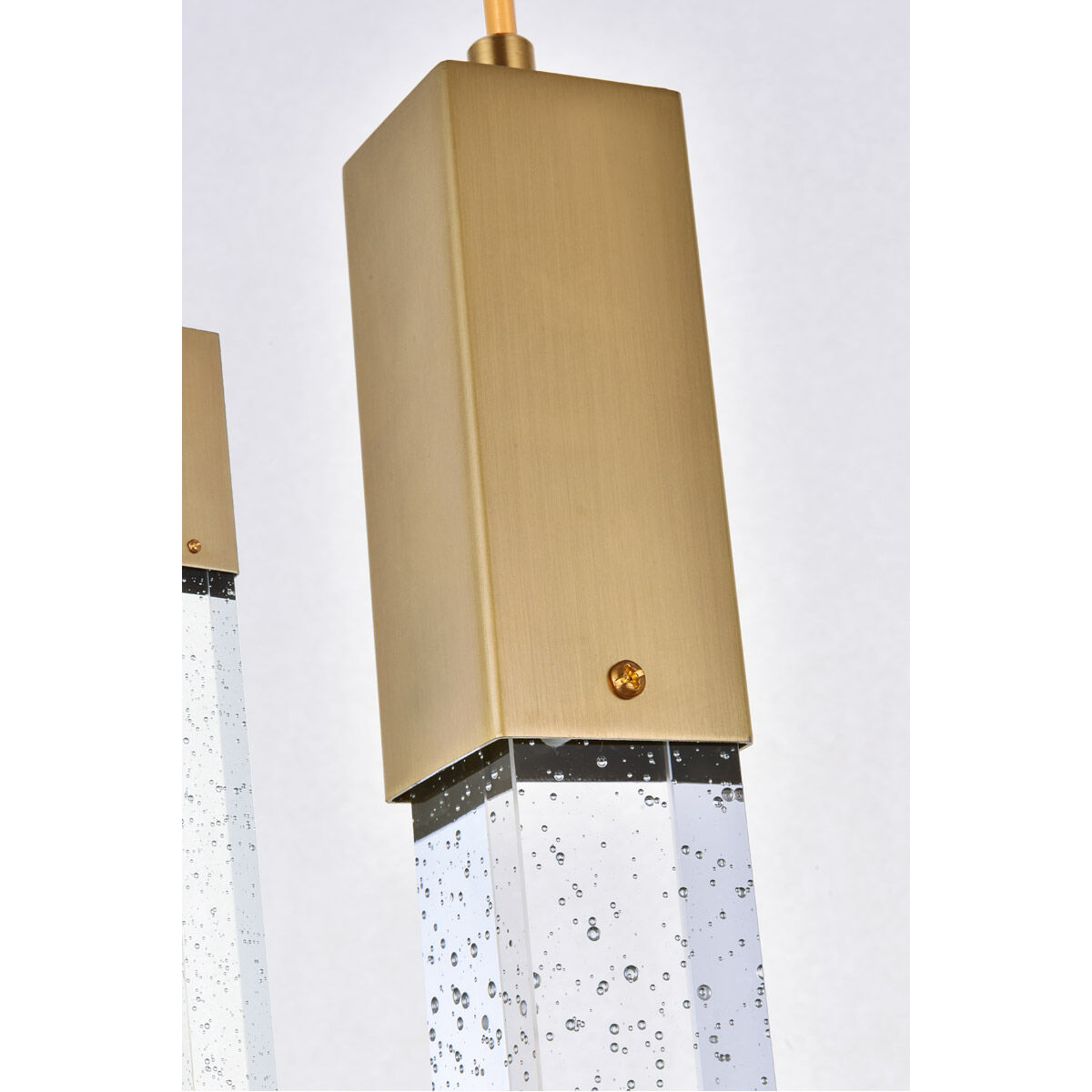 Weston 3 Light 32 inch Satin Gold Pendant Ceiling Light