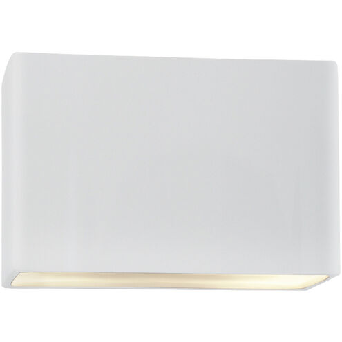 Ambiance Collection LED 8 inch Gloss White/Gloss White Outdoor Wall Sconce