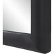 Dovima 36 X 24 inch Textured Black Wall Mirror