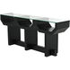 Ando 75 X 16 inch Hand Rubbed Black Console