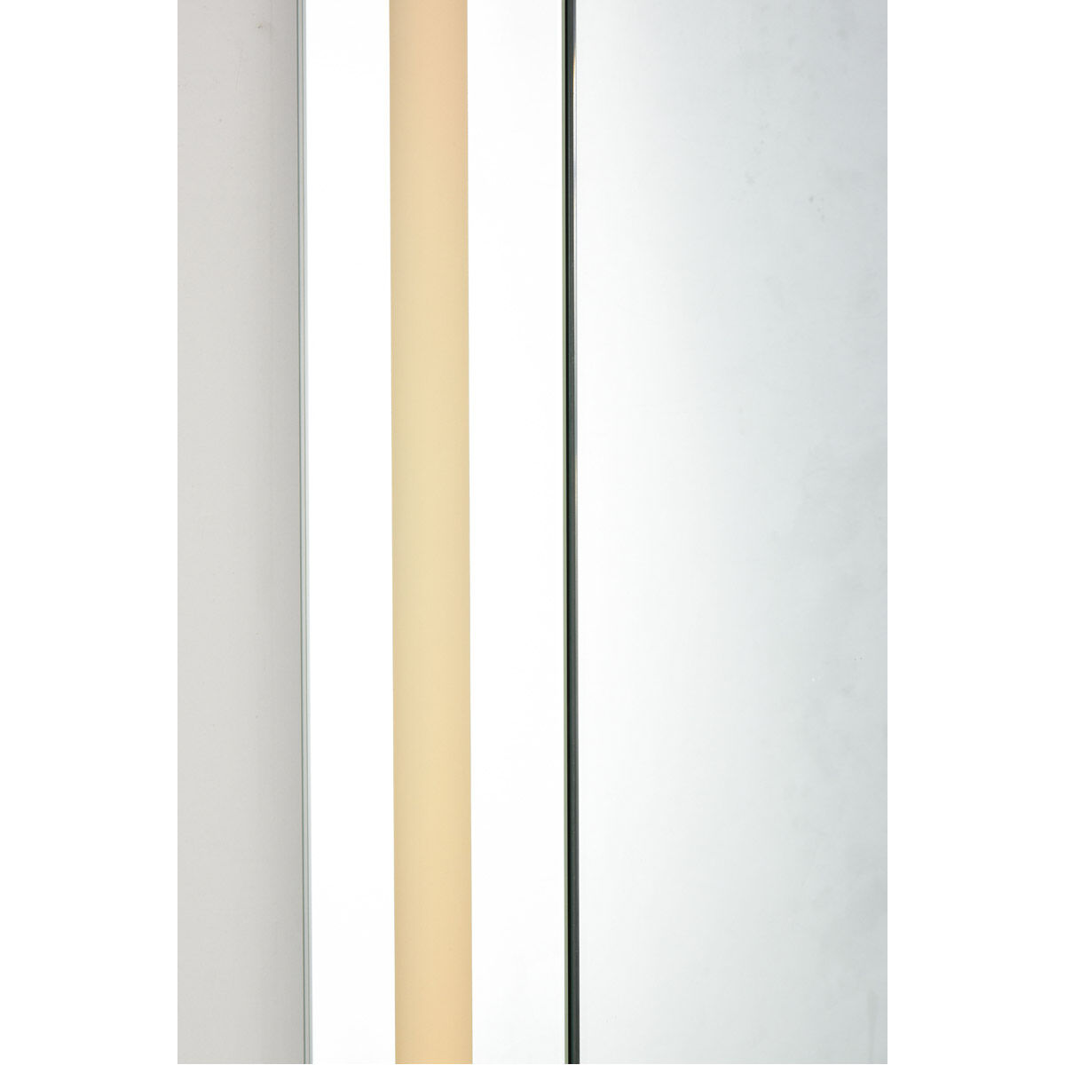 Elixir Silver Lighted Mirror Cabinet